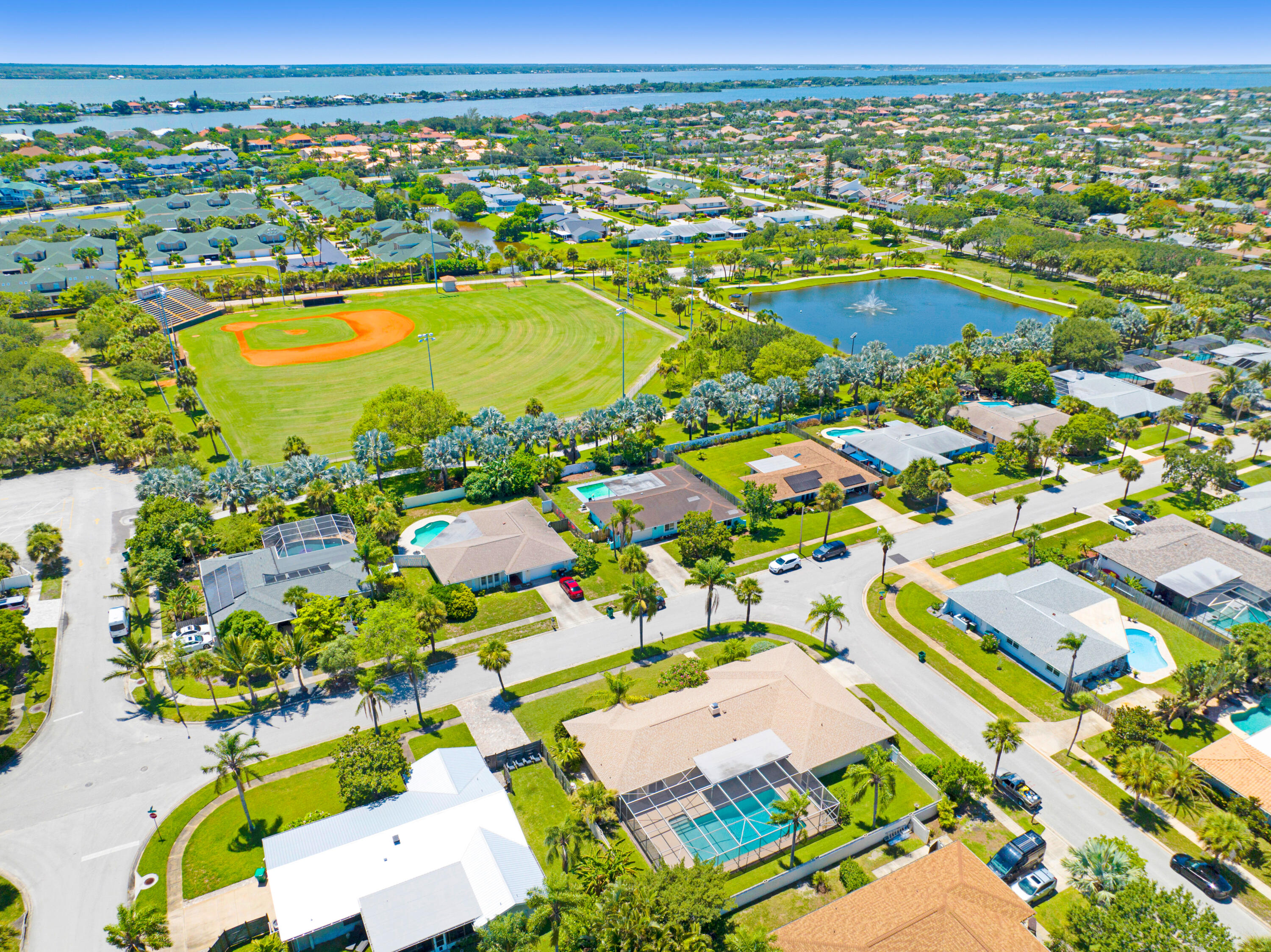 675 Caribbean Road Satellite Beach, FL 32937 - Photo 4 of 35 One Street to the Park