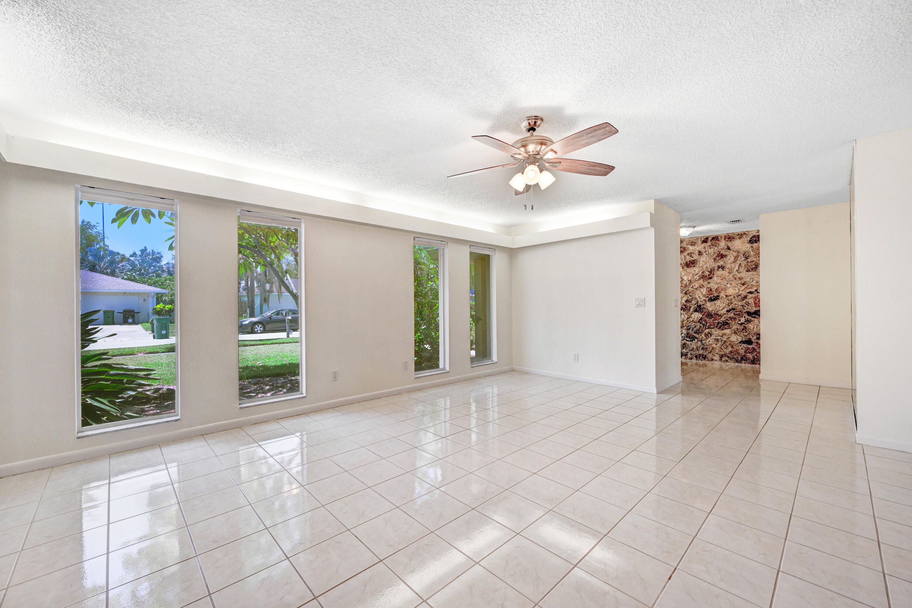 675 Caribbean Road Satellite Beach, FL 32937 - Photo 8 of 35 Living Room to Foyer Entry