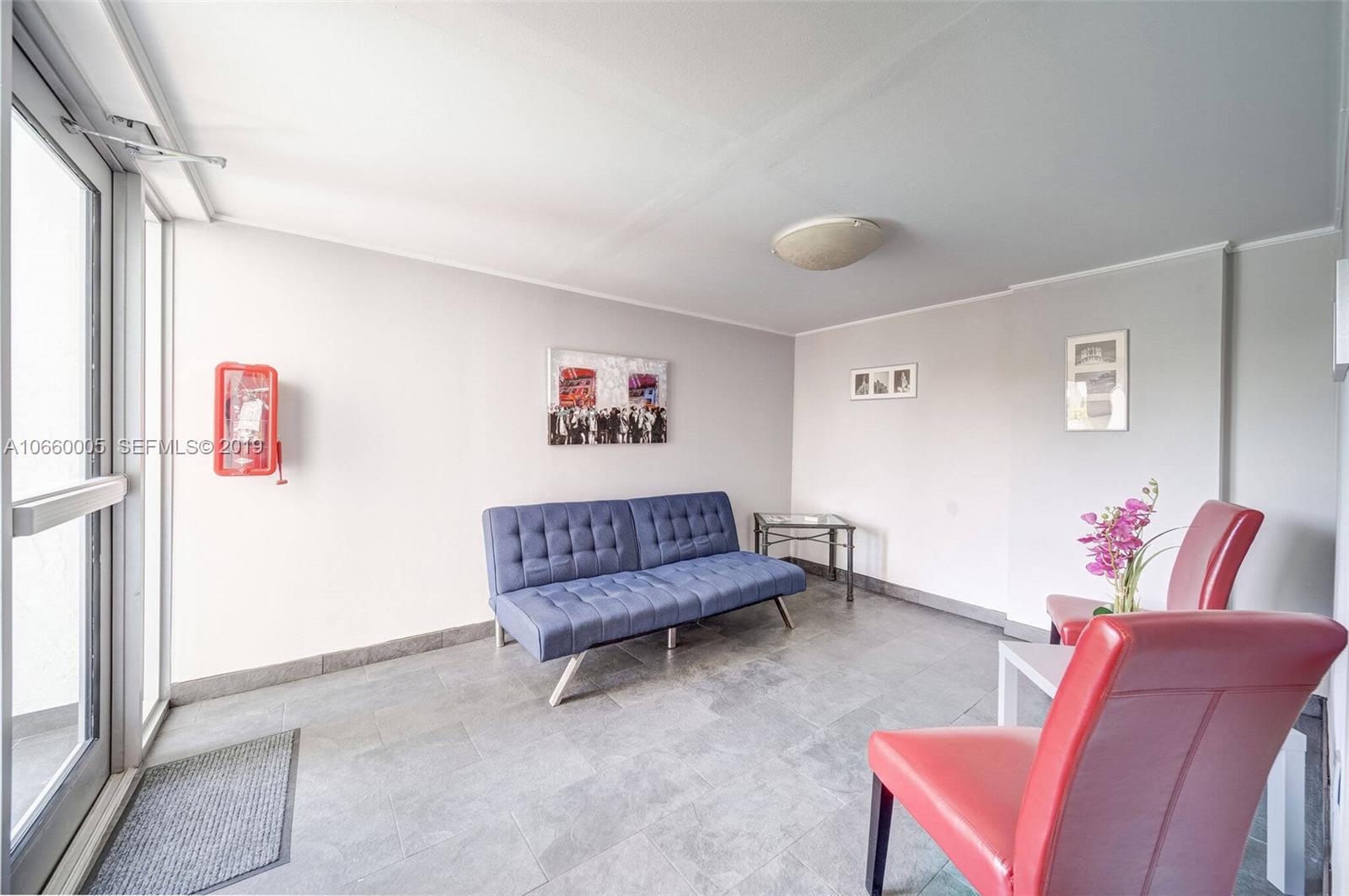 1674 Bay Road, Unit 403 Miami Beach, FL 33139 - Photo 17 of 23 a living room with furniture and a window