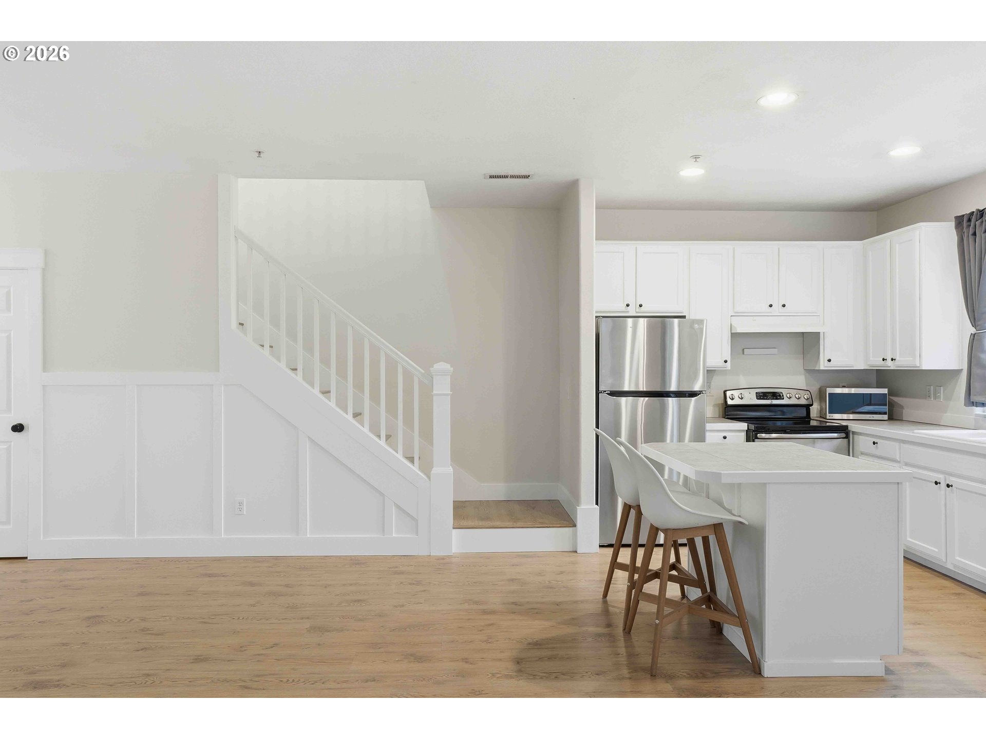 3323 Northwest 31st Circle Camas, WA 98607 - Photo 15 of 25 a view of kitchen with wooden floor