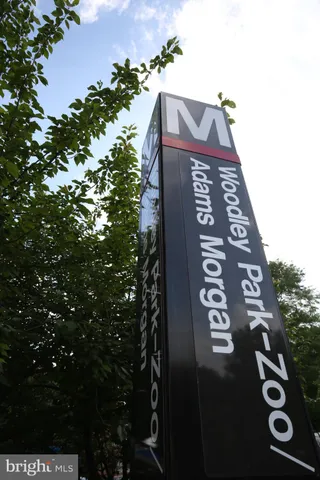 a view of a sign board