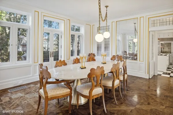 a kitchen with sink cabinets and window