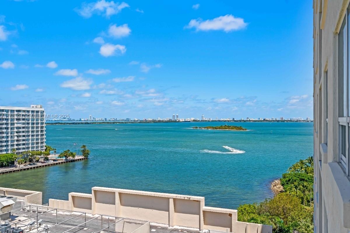 2000 North Bayshore Drive, Unit 1105 Miami, FL 33137 - Photo 11 of 29 a view of a lake with a big yard