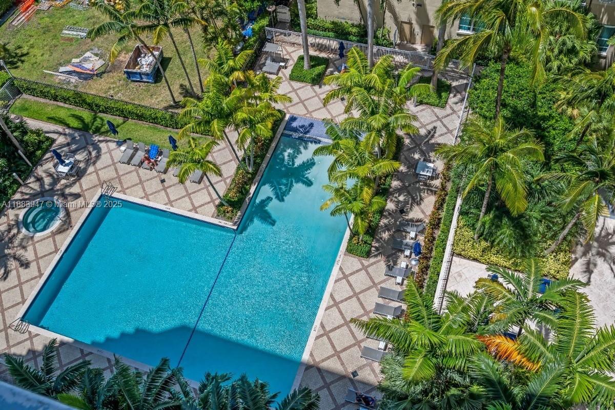 2000 North Bayshore Drive, Unit 1105 Miami, FL 33137 - Photo 3 of 29 a view of a yard with plants