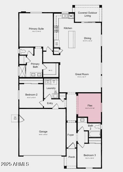 14403 West Sand Hills Road Surprise, AZ 85387 - Photo 3 of 3 Floor Plan
