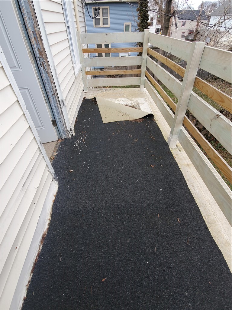 21 Manitou Street Rochester, NY 14621 - Photo 18 of 28 Backyard porch