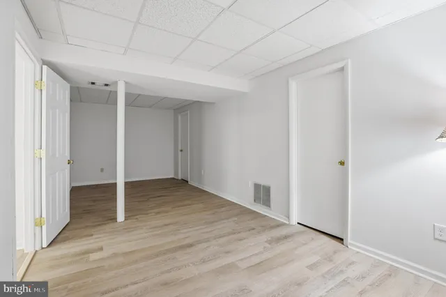 a view of empty room