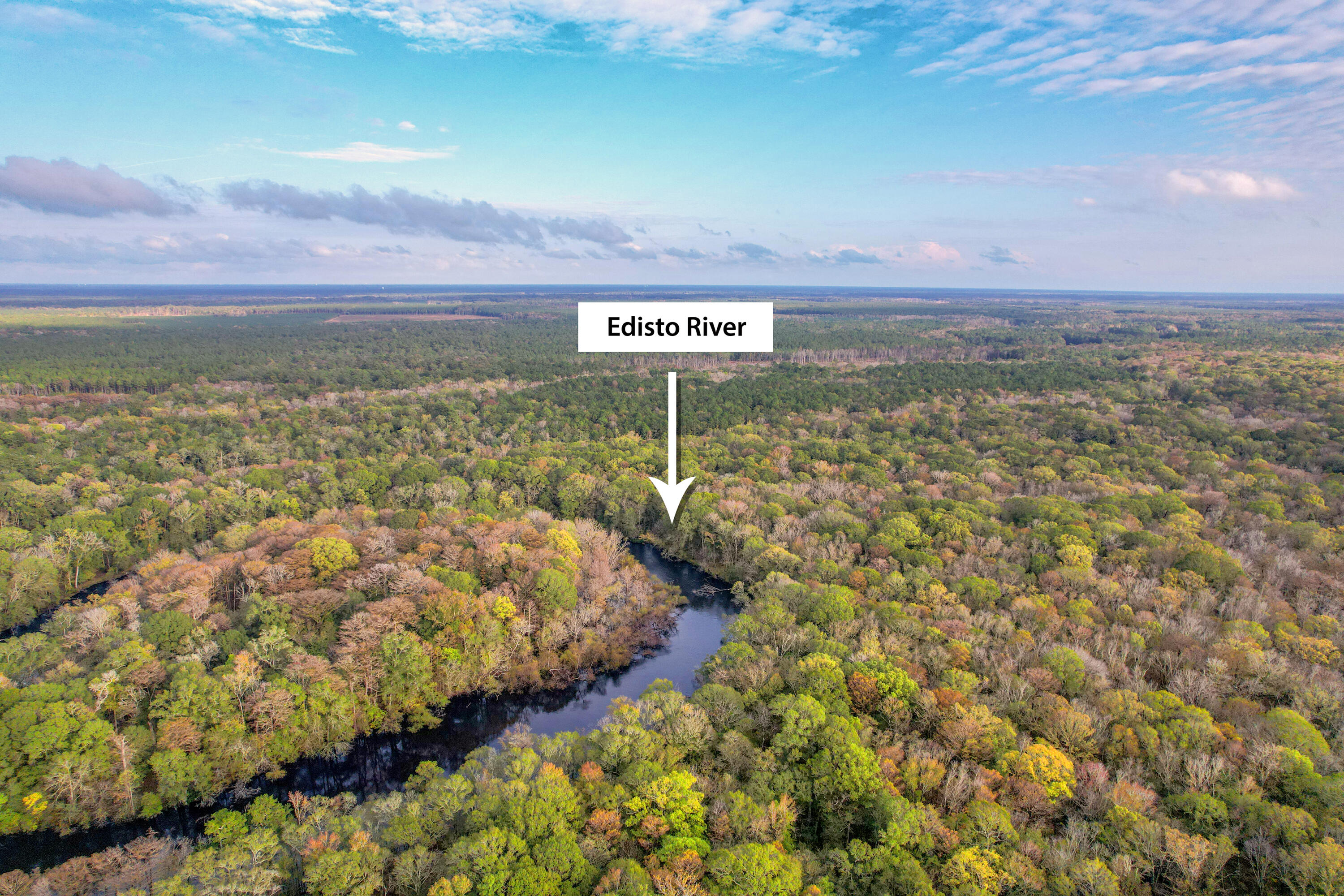 140 Shad Row Drive Ridgeville, SC 29472 - Photo 30 of 34 Edisto River Aerial
