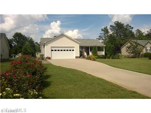 130 Baxter Road Winston-Salem, NC 27107 - Photo 11 of 16 Exterior Front. Gravel parking pad on the left side of the house gives access to the back yard for your vehicle.