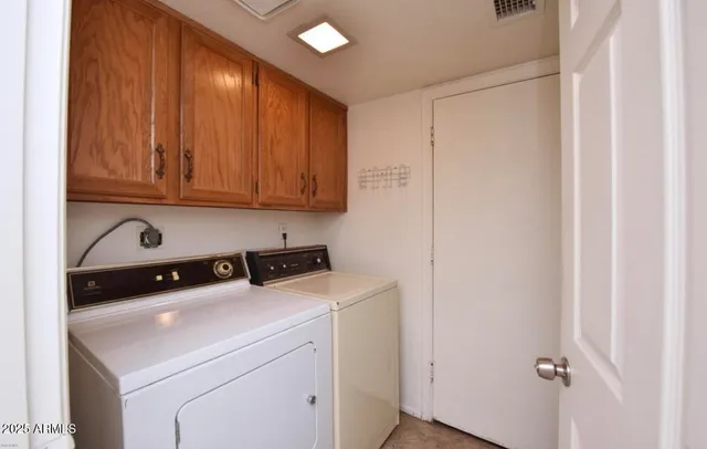 a room with storage and utility