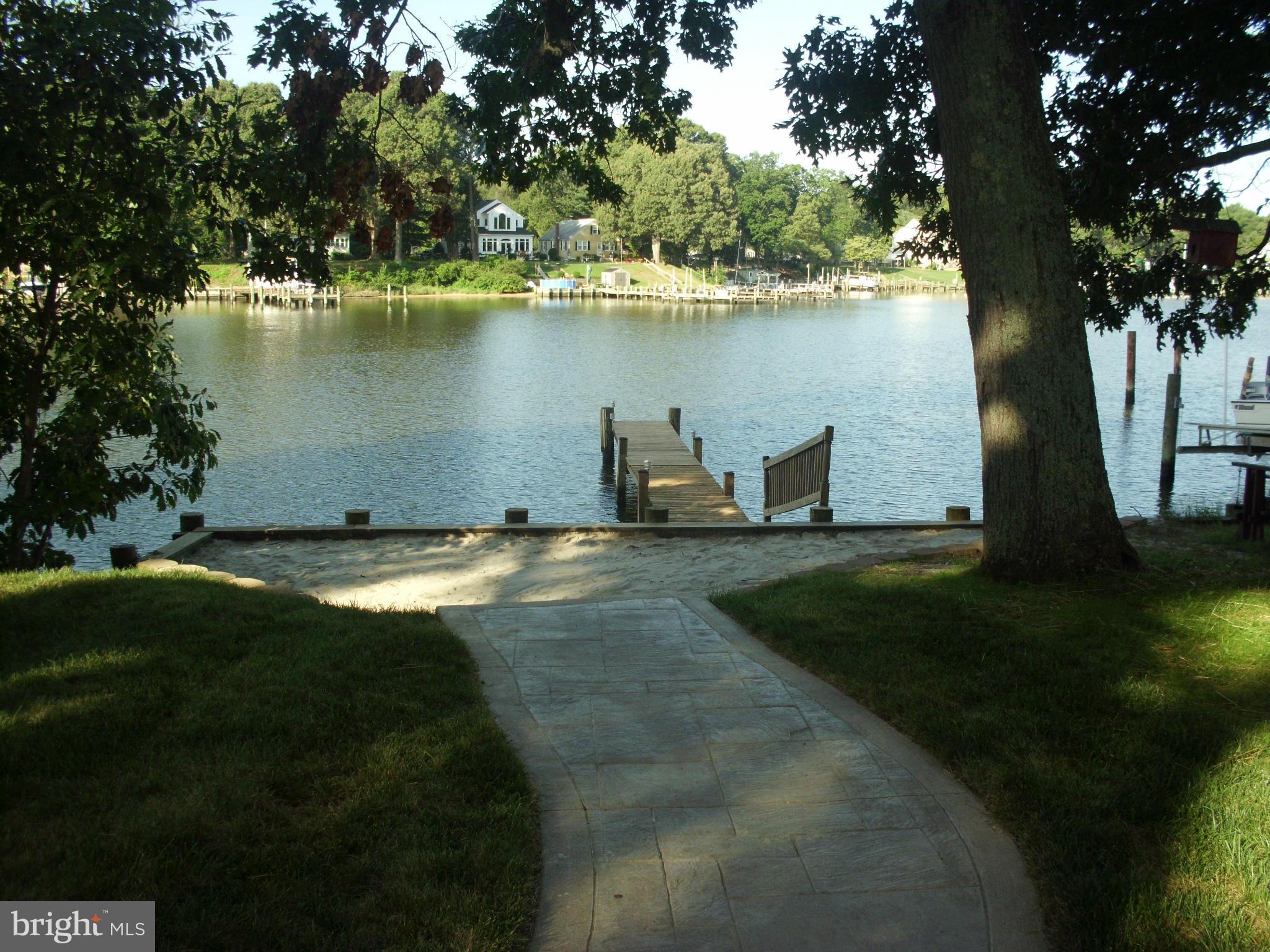 7988 West Riverside Drive Pasadena, MD 21122 - Photo 2 of 30 Water View to Pier