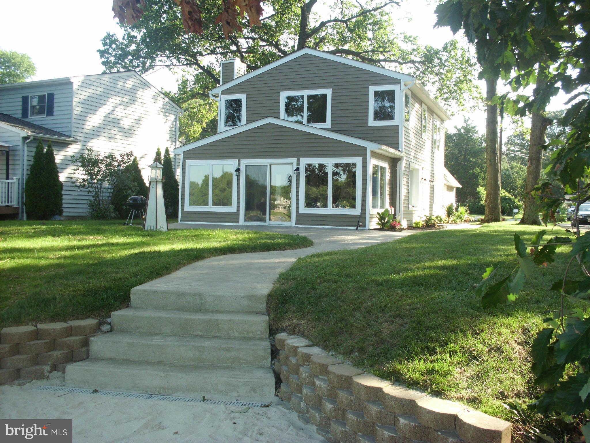 7988 West Riverside Drive Pasadena, MD 21122 - Photo 12 of 30 Beach View to Rear of Home