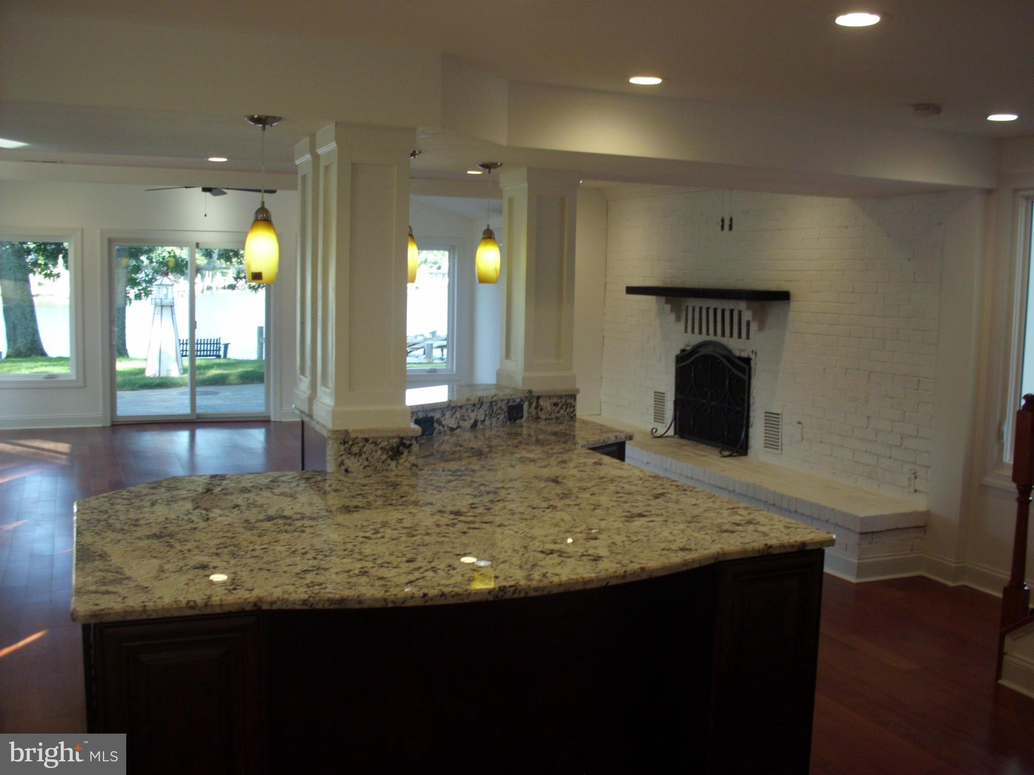 7988 West Riverside Drive Pasadena, MD 21122 - Photo 22 of 30 Huge Granite Kitchen Island