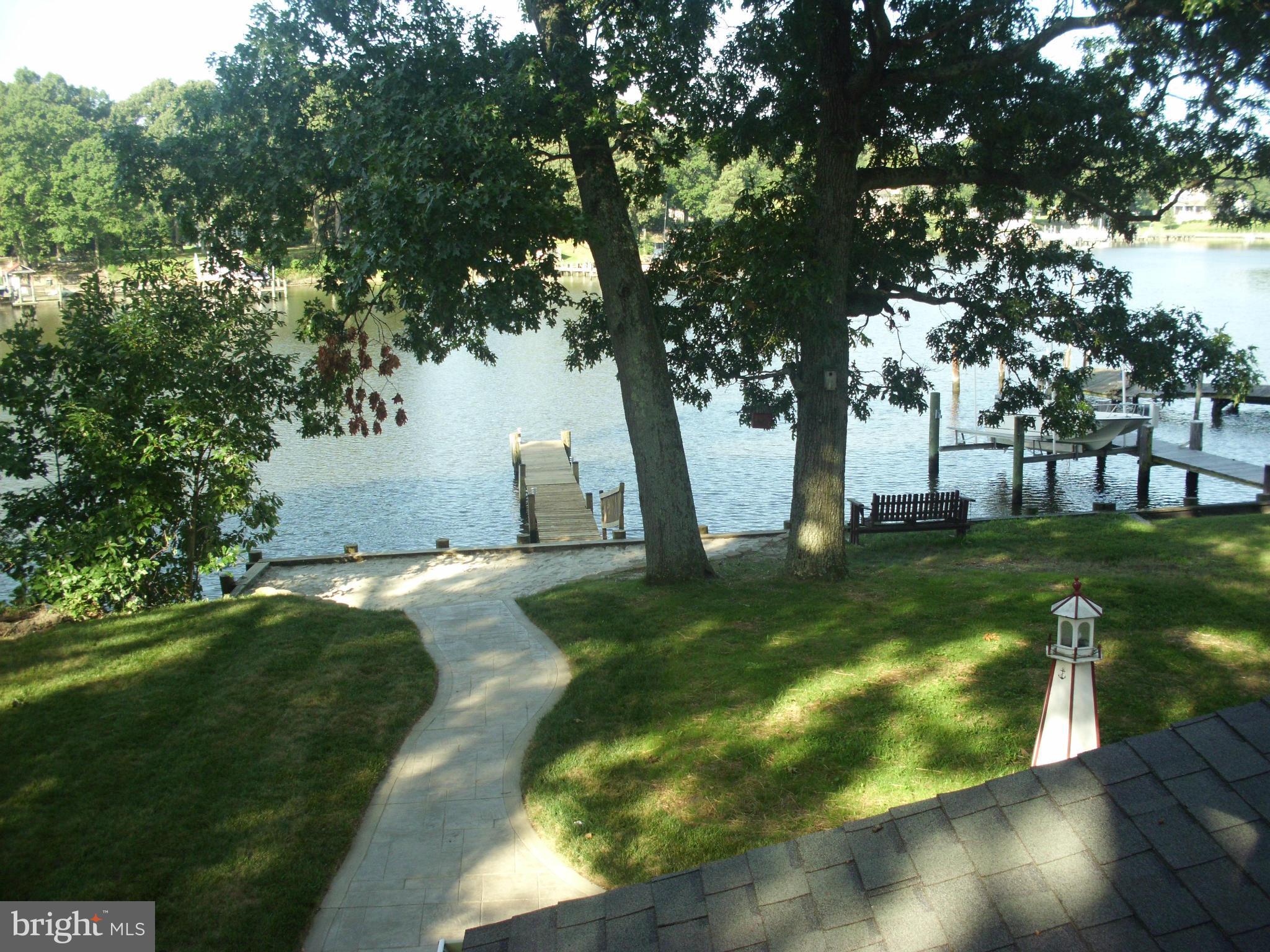 7988 West Riverside Drive Pasadena, MD 21122 - Photo 28 of 30 Bedroom (Master) Water View
