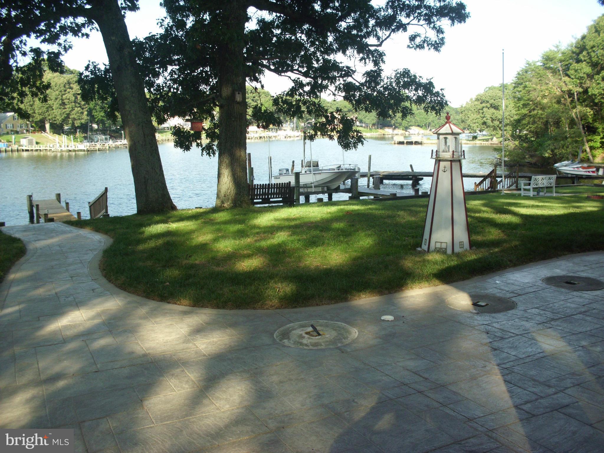 7988 West Riverside Drive Pasadena, MD 21122 - Photo 8 of 30 Patio View to pier