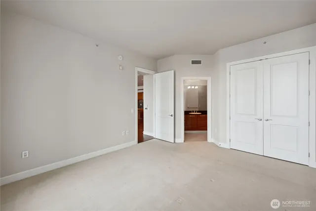 a view of empty room