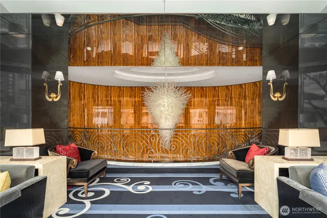 a room with furniture and a window