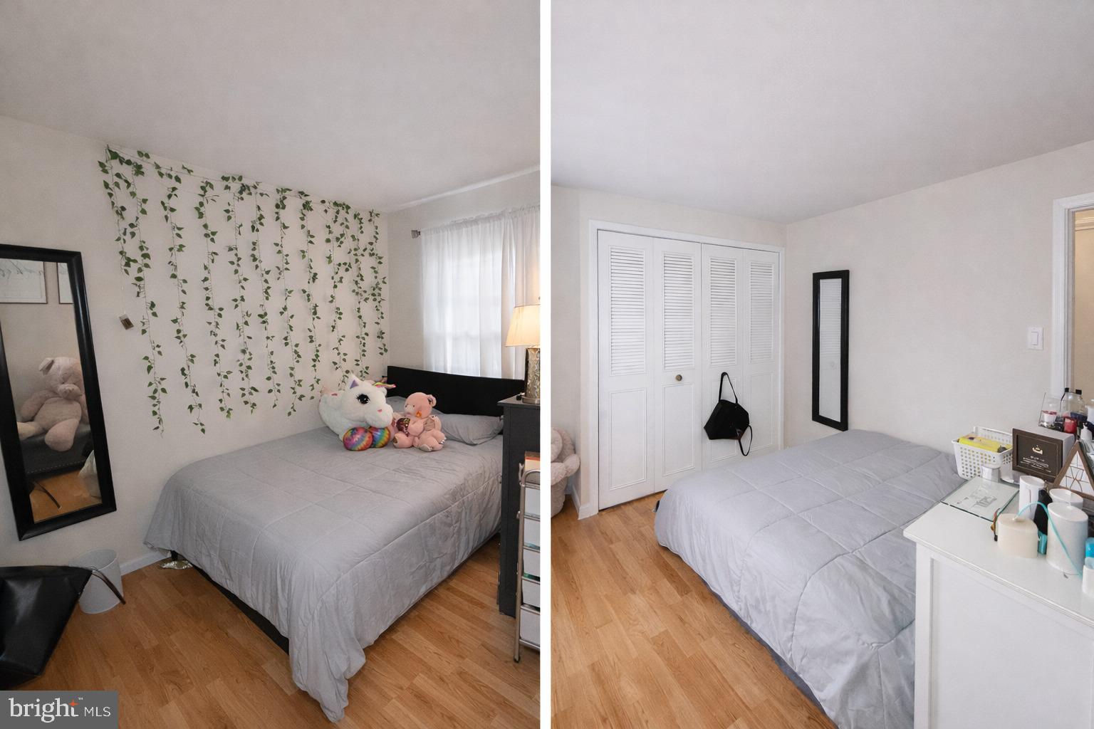 12600 Cedarbrook Lane Laurel, MD 20708 - Photo 11 of 15 a bedroom with a bed and a mirror