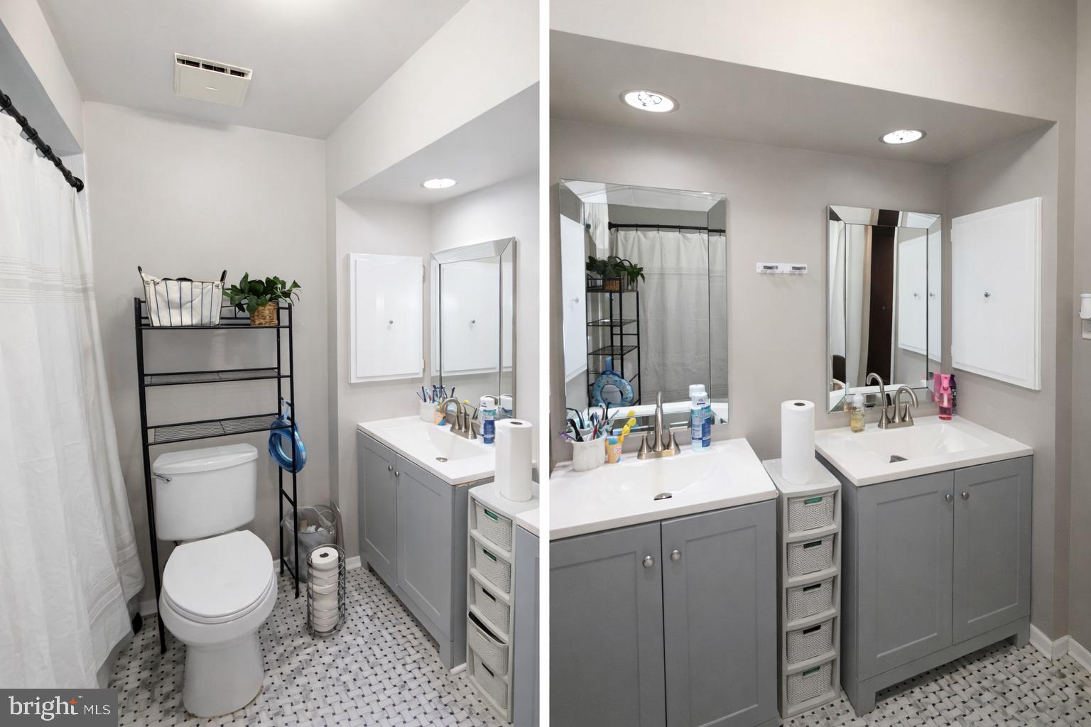 12600 Cedarbrook Lane Laurel, MD 20708 - Photo 14 of 15 a bathroom with a sink toilet and shower