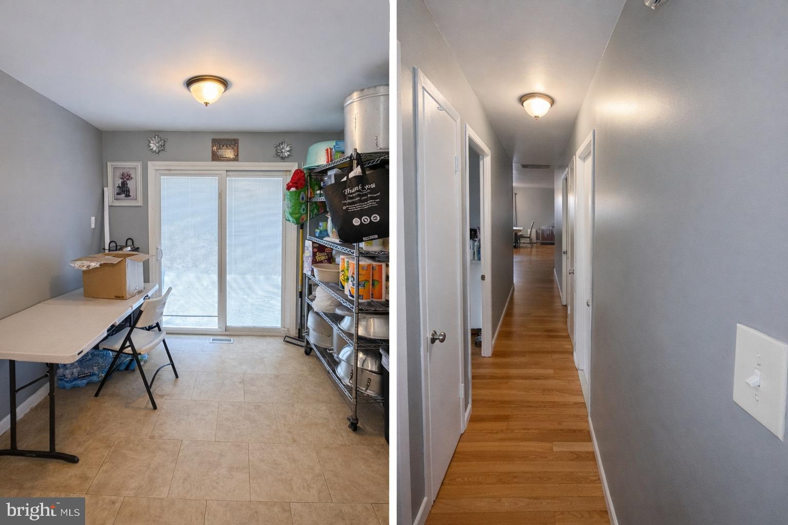 12600 Cedarbrook Lane Laurel, MD 20708 - Photo 8 of 15 a view of a hallway with a dining room with furniture