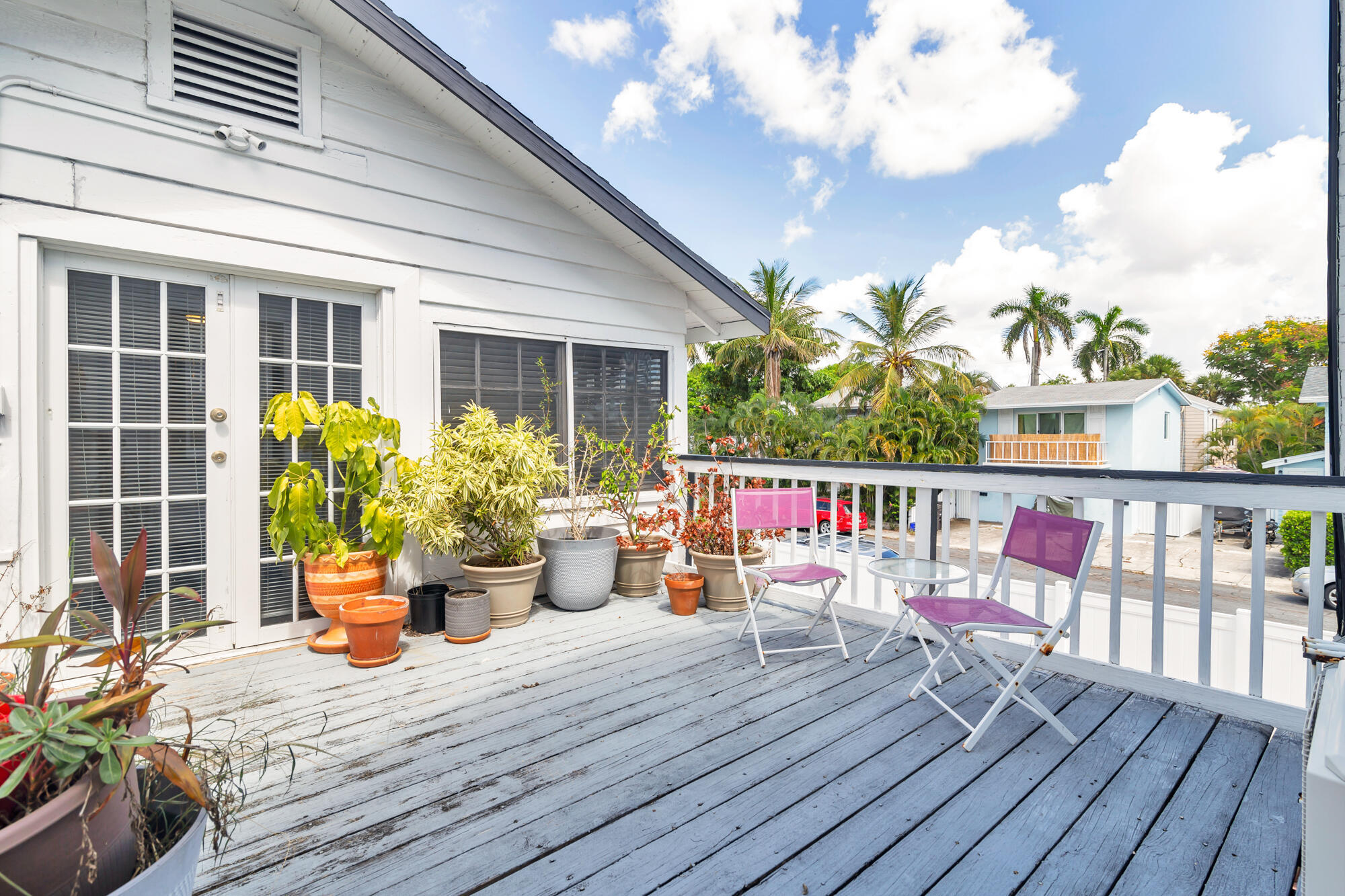 204 Conniston Road, Unit UPSTAIRS APARTMENT West Palm Beach, FL 33405 - Photo 14 of 14 Deck Area
