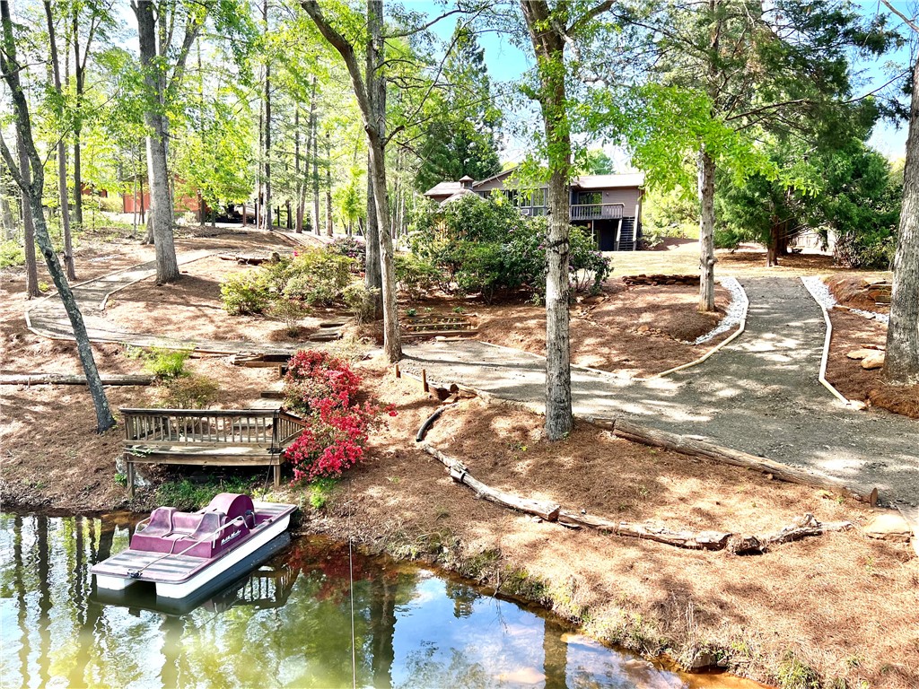 296 Jefferson Road West Union, SC 29696 - Photo 29 of 50 Deck and paddle boat tie up