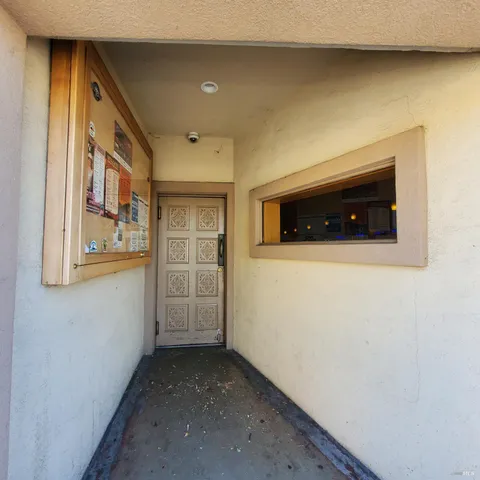 a room with a couch and a table