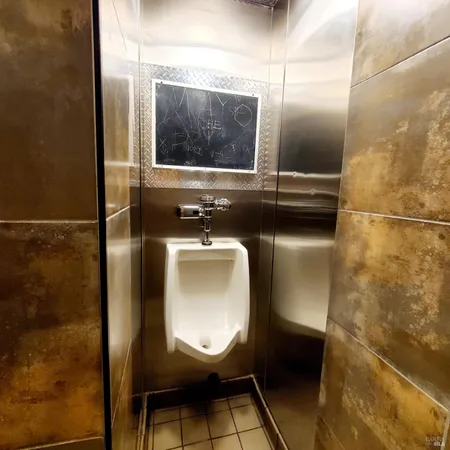 a bathroom with a toilet