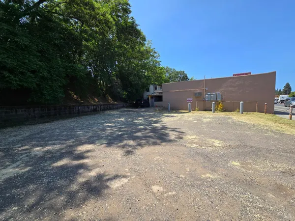 a view of a chairs and table in a lake
