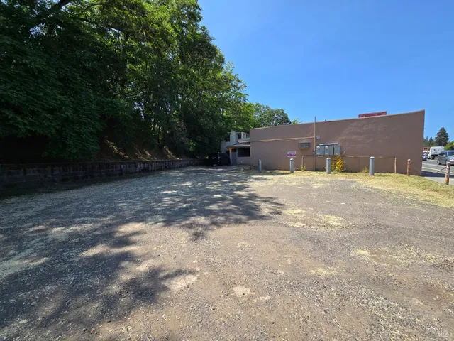 a view of a chairs and table in a lake