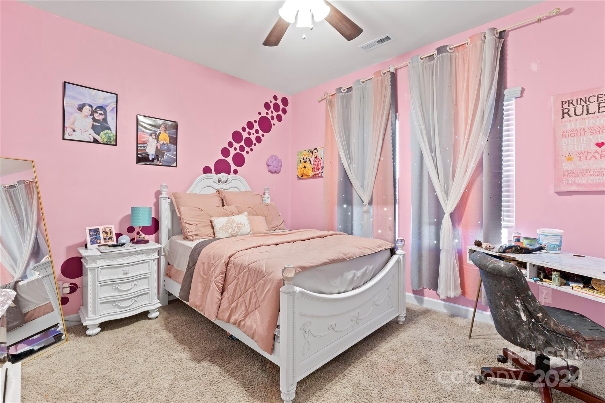 7227 Rupell Drive Charlotte, NC 28273 - Photo 30 of 45 a bed room with a bed and a chair