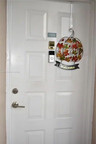 a picture of a door in a kitchen