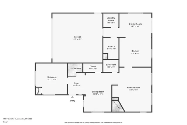 $499,900 | 44017 Camellia Street, Lancaster, CA 93535