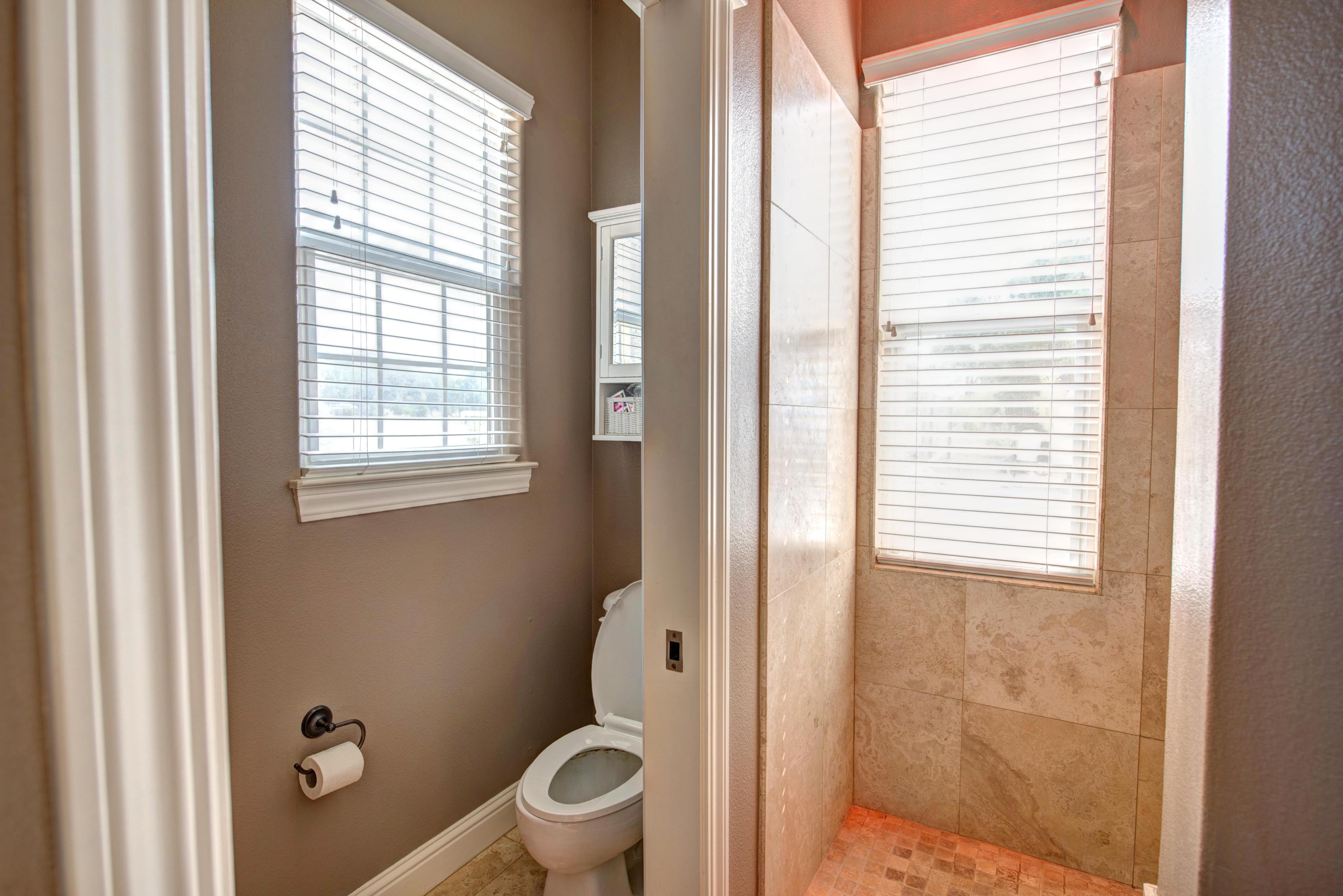 9787 Oak Run Road Oak Run, CA 96069 - Photo 41 of 67 Shower stall with heat lamp