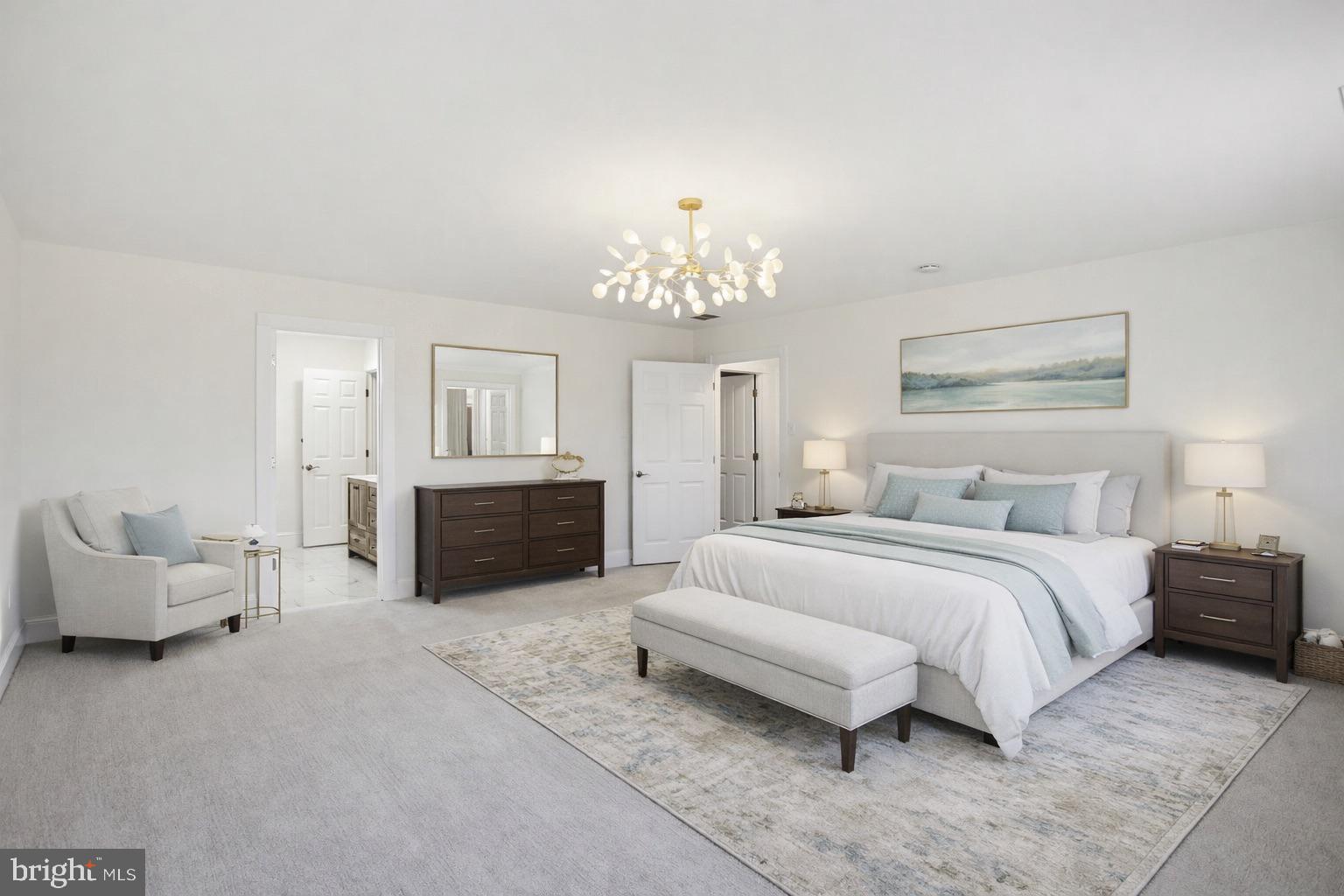 15005 Bushy Park Road Woodbine, MD 21797 - Photo 24 of 75 PRIMARY BEDROOM VIRTUALLY STAGED DIFFERENT ANGLE