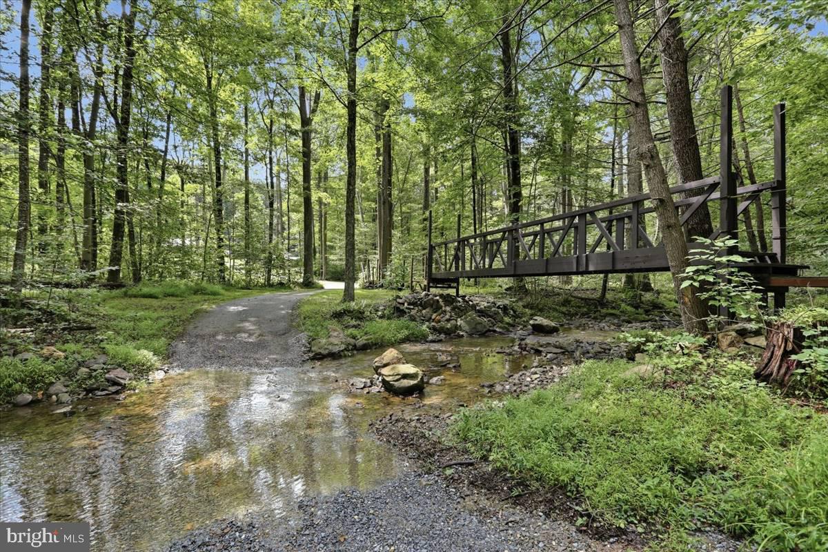 24105 Raven Rock Road Smithsburg, MD 21783 - Photo 37 of 51 Tranquil forest bridge over stream.