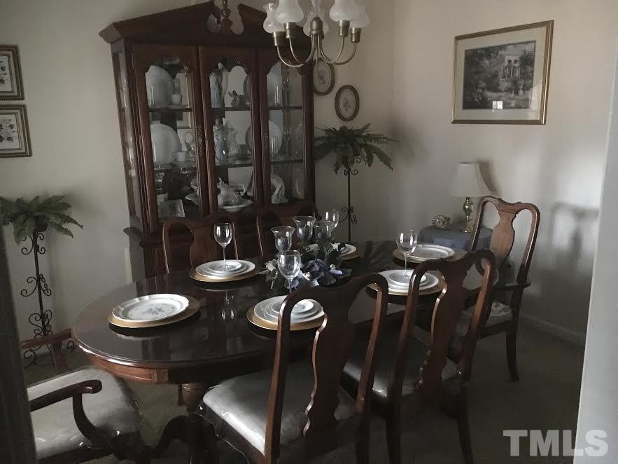 3513 Castlegate Drive Raleigh, NC 27616 - Photo 5 of 22 Dining Room/ current used as a sitting room