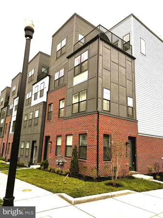 a front view of a building