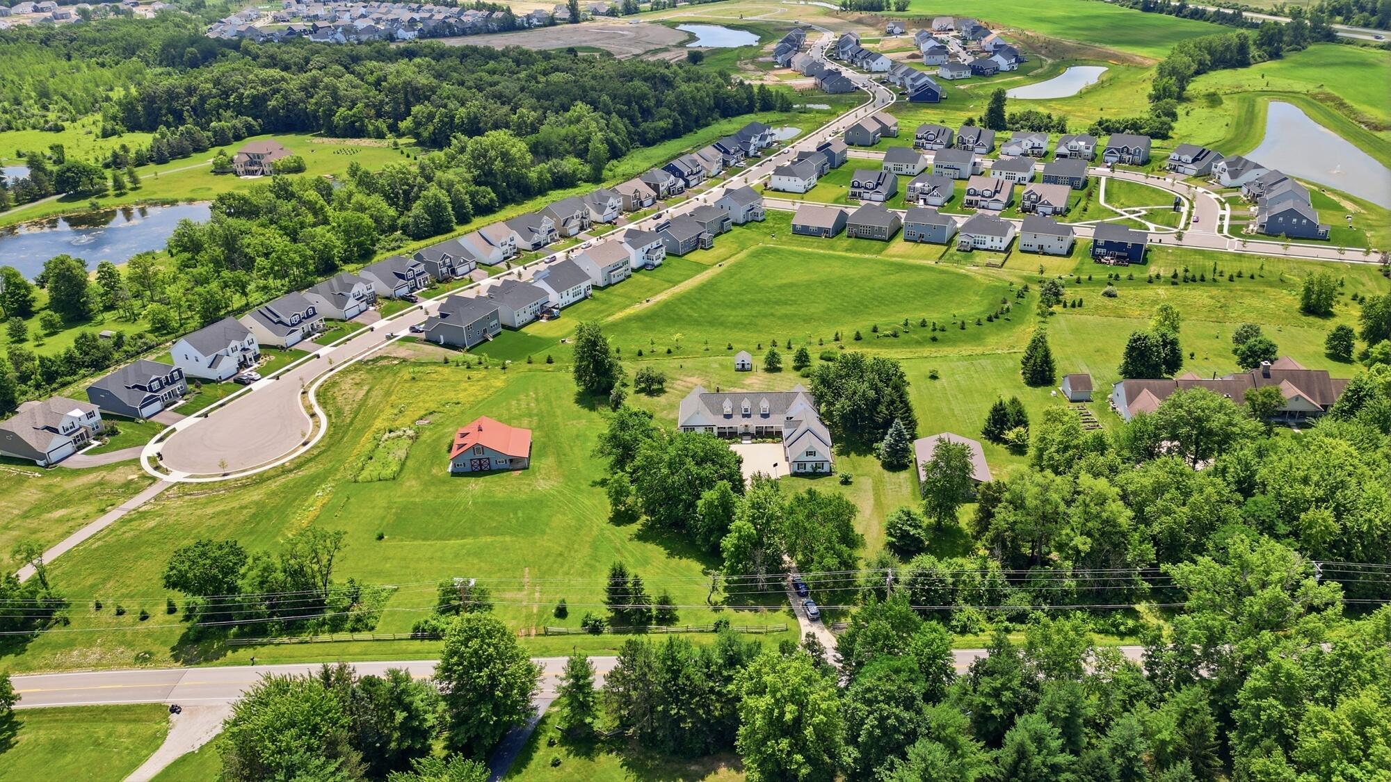 9521 Brock Road Plain City, OH 43064 - Photo 62 of 70 Ariel View