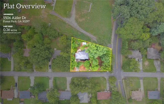 a view of a sign board in a yard