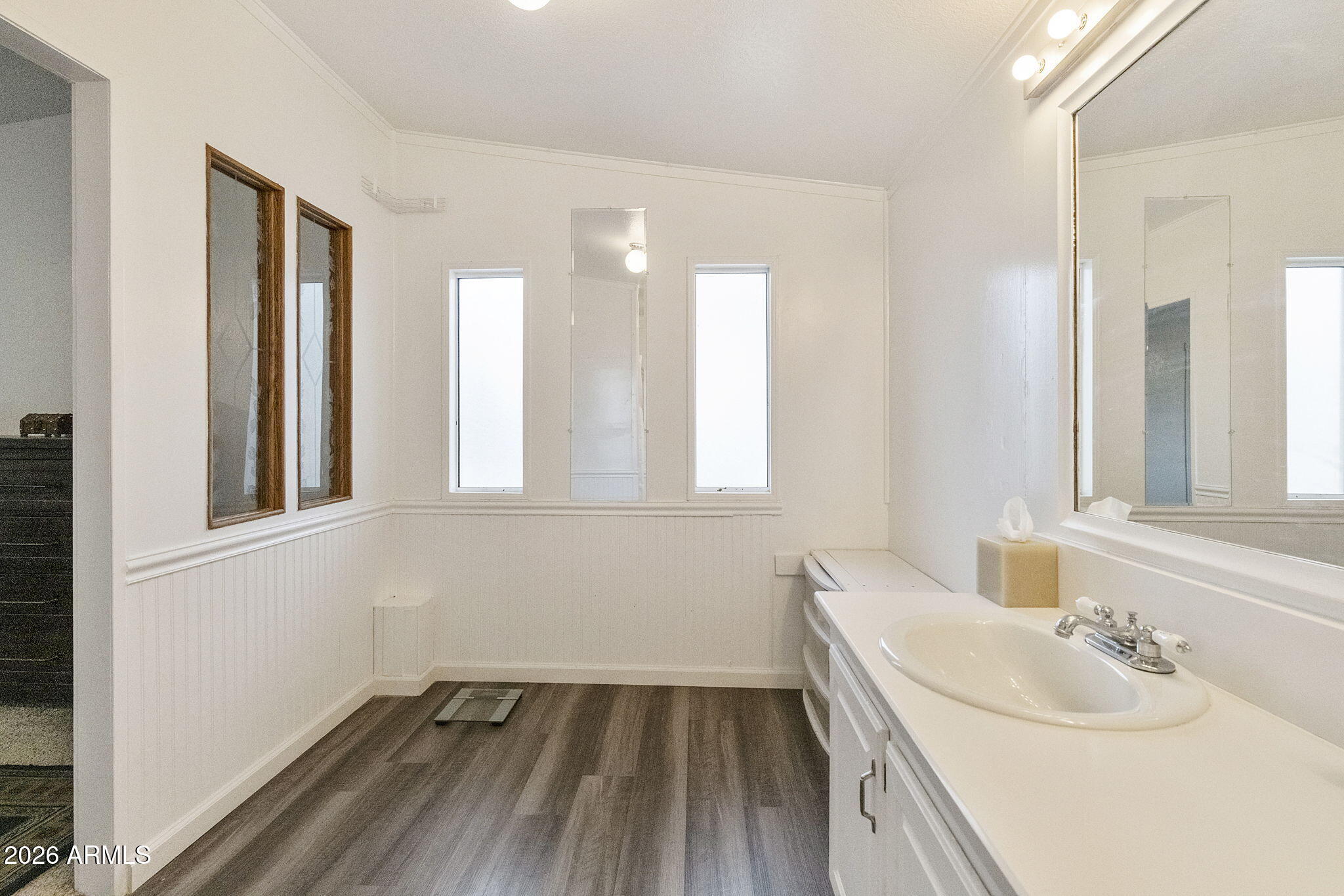 456 South 83rd Way Mesa, AZ 85208 - Photo 12 of 40 a bathroom with a sink and a mirror