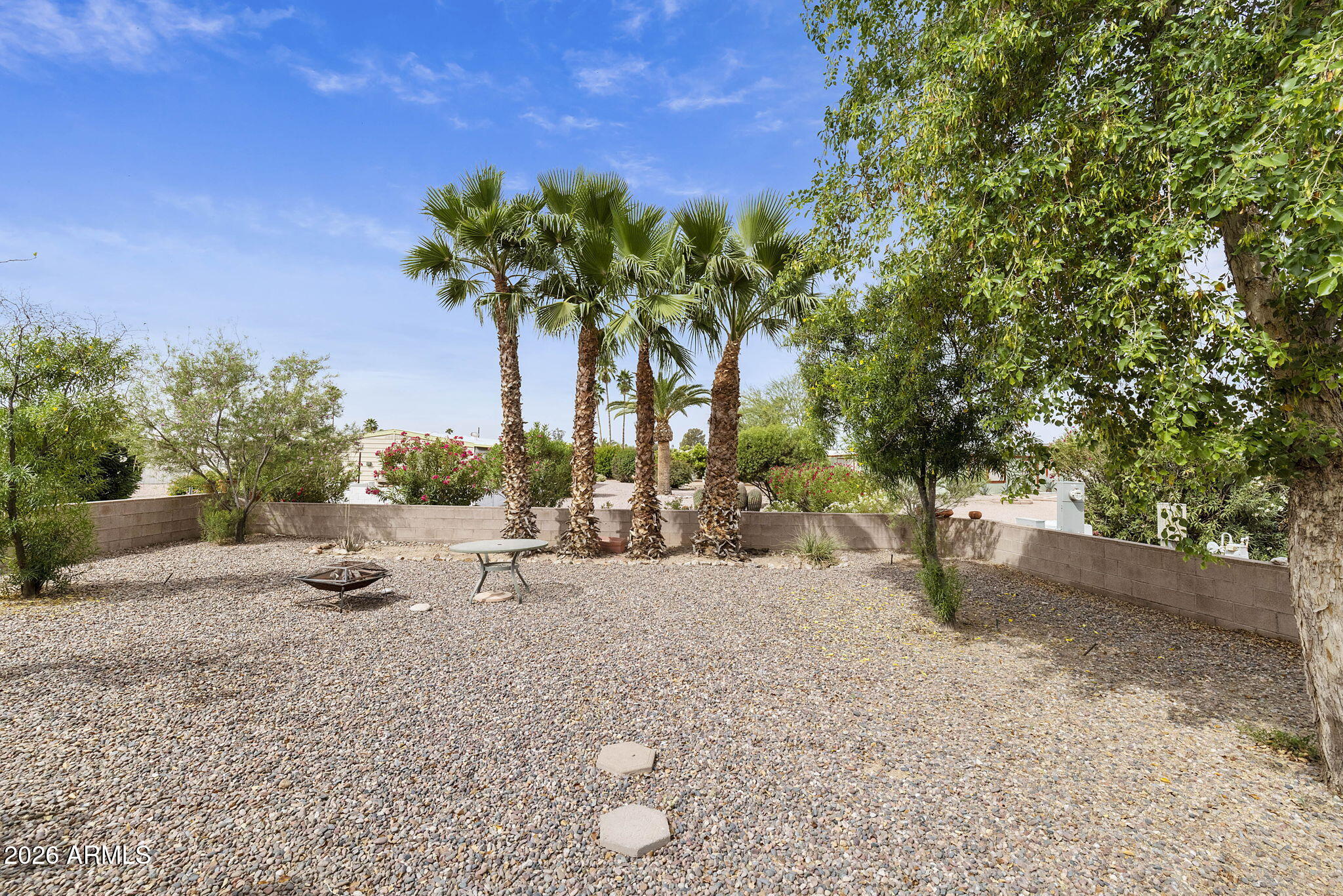 456 South 83rd Way Mesa, AZ 85208 - Photo 20 of 40 a view of a backyard of the house