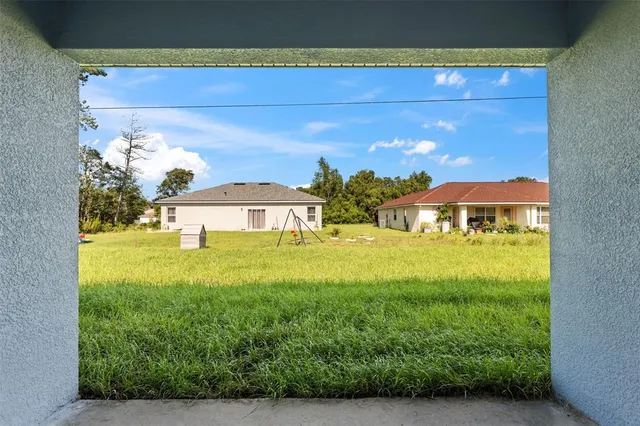 a view of an outdoor space with a lake view