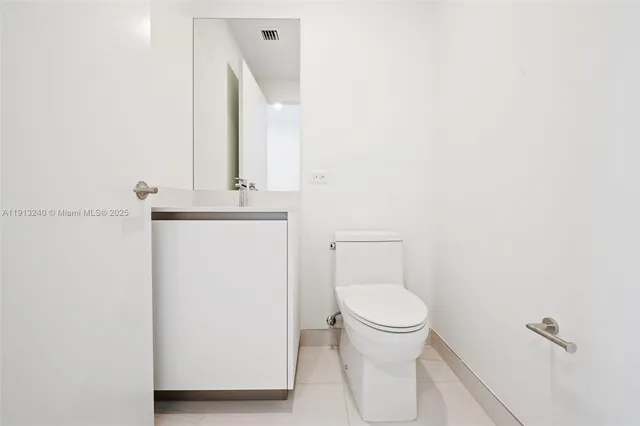 a view of empty room