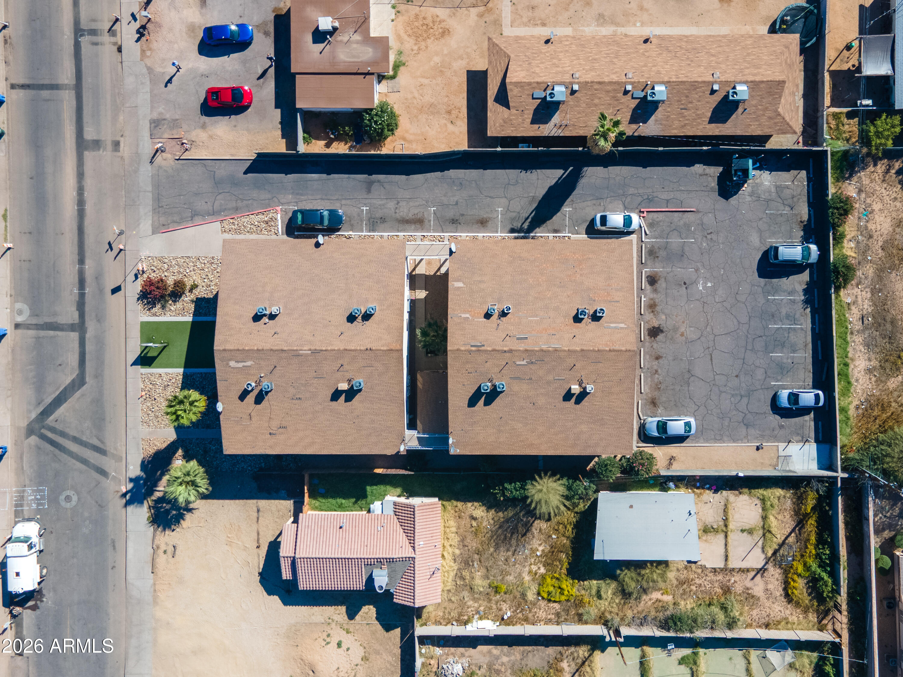 1709 West Mountain View Road Phoenix, AZ 85021 - Photo 7 of 13 an aerial view of residential house with outdoor space and parking