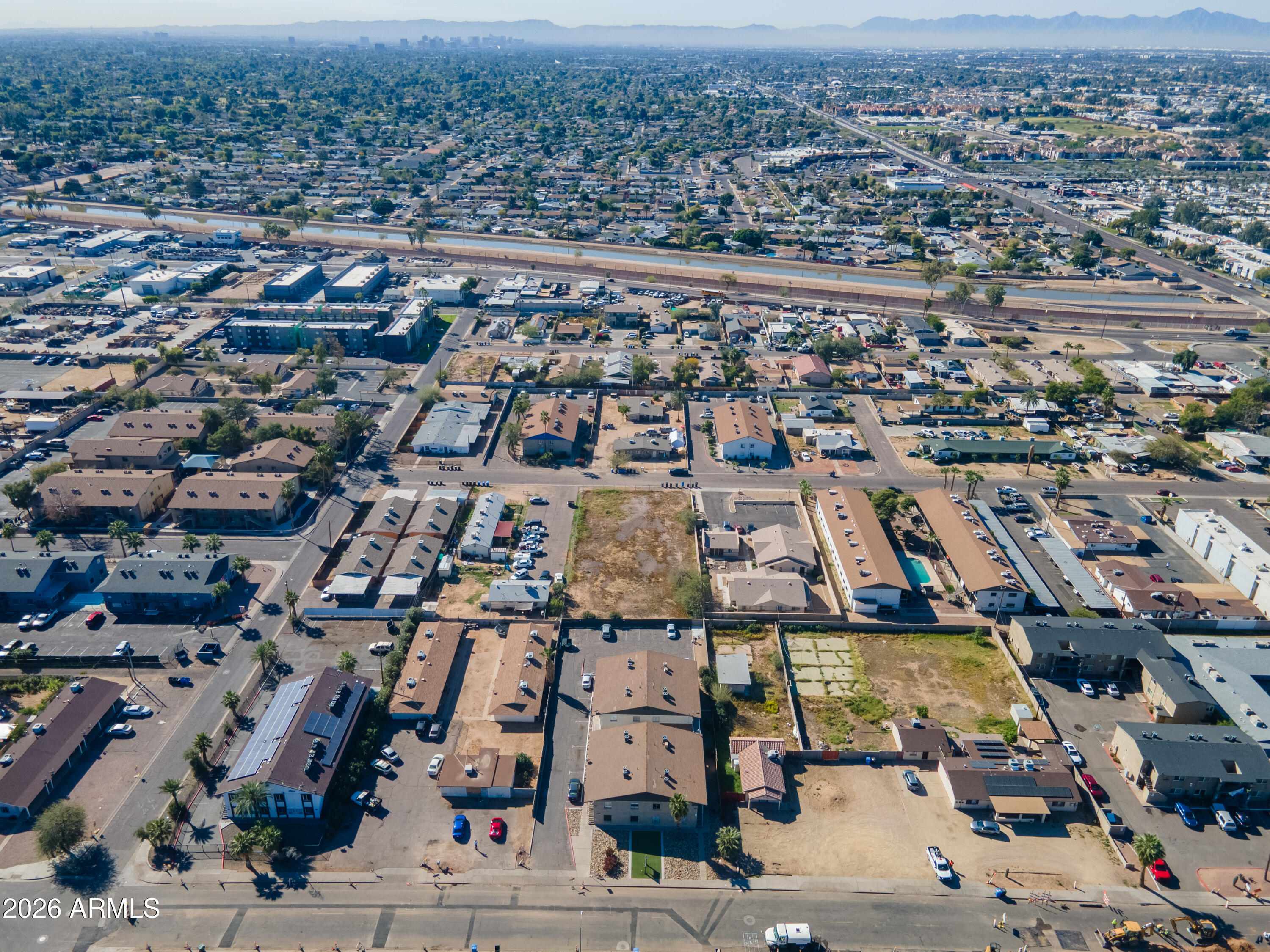 1709 West Mountain View Road Phoenix, AZ 85021 - Photo 8 of 13 an aerial view of a city