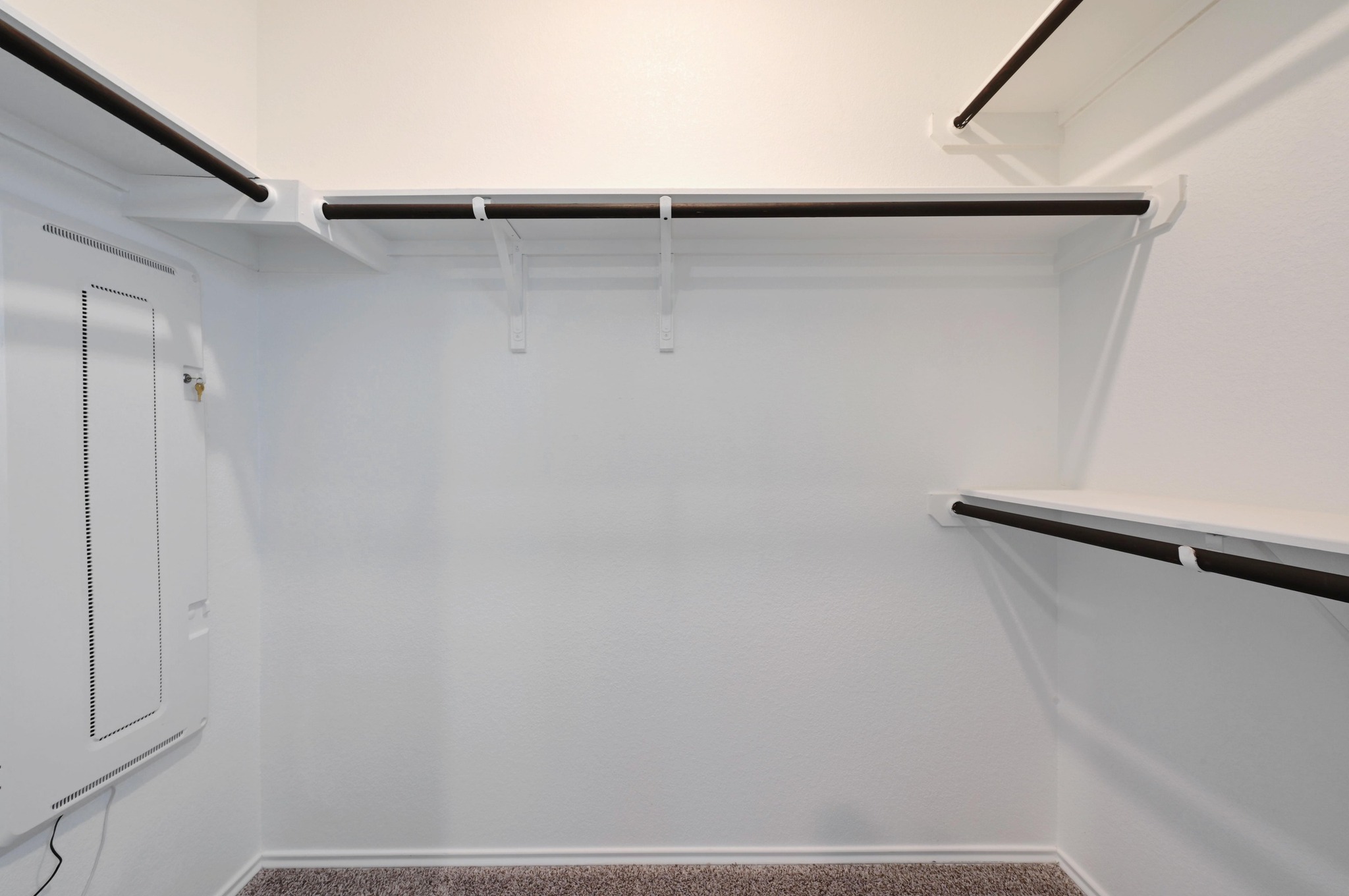 167 Rioja Kyle, TX 78640 - Photo 19 of 26 Walk in closet featuring carpet flooring and built-in shelving