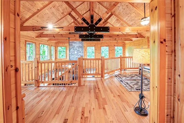 a bathroom with a sink a toilet and shower curtain