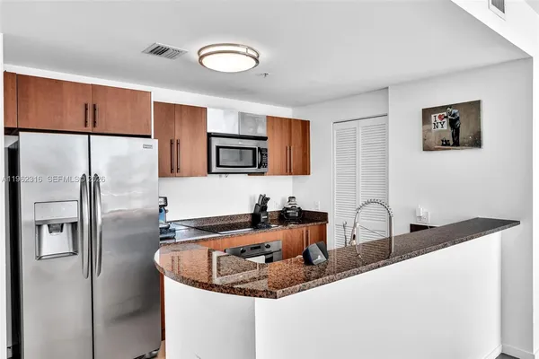 a view of front door of house