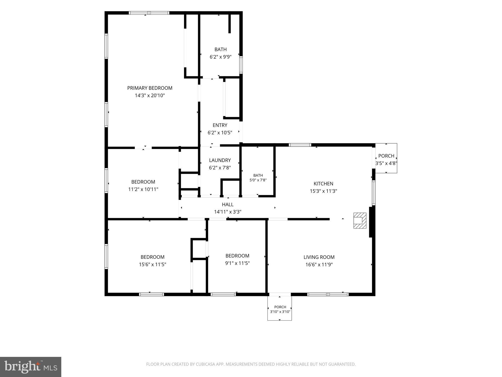 852 McDonald Road Winchester, VA 22602 - Photo 59 of 59 Main Level Floor Plan